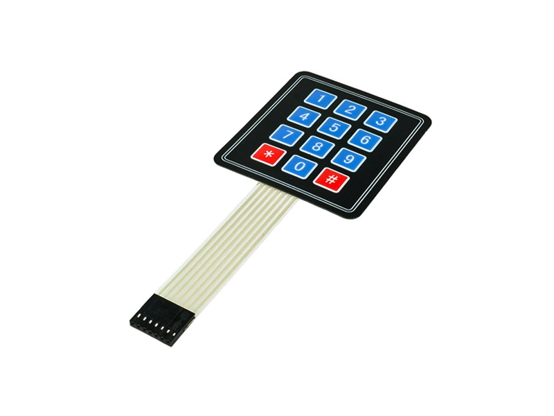 4x3 Numeric Ribbon Keypad - Image 1